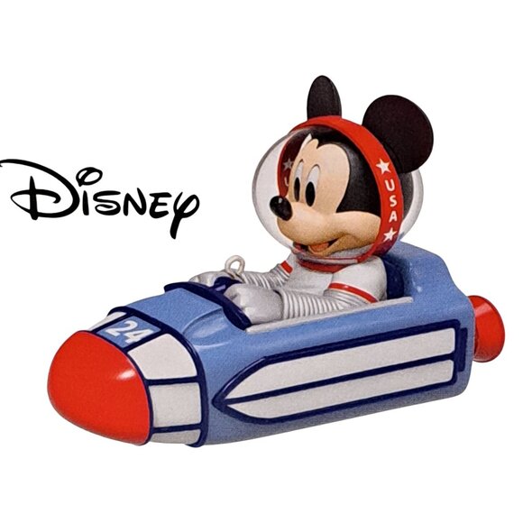 Hallmark Keepsake Ornament 2024 Clear For Launch Disney Space Mountain - Picture 6 of 9